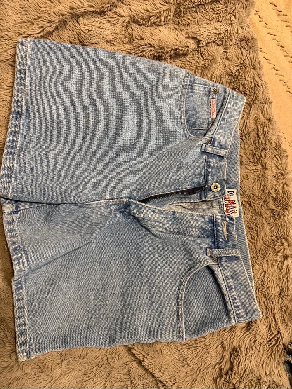 bill blass Light Blue Denim Jean Shorts